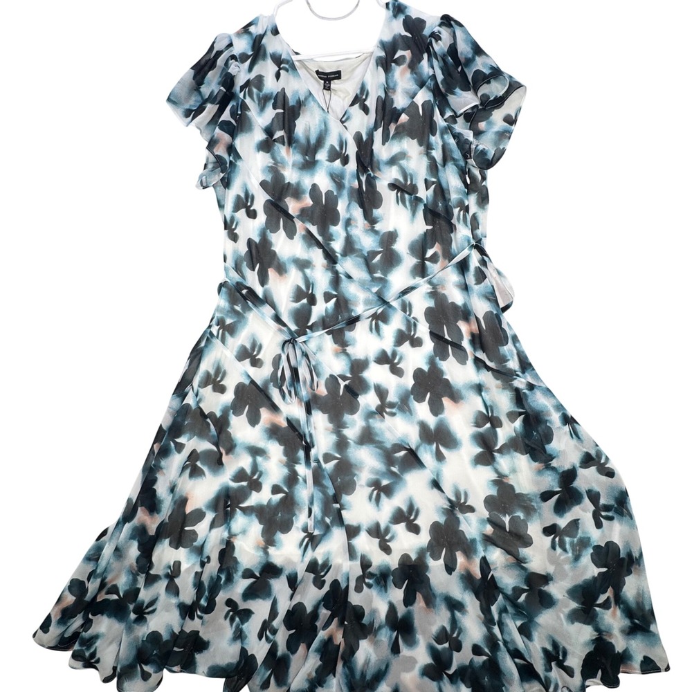 New $248 Universal Standard Seville Dress Womens M 18-20‎ Chiffon Romantic